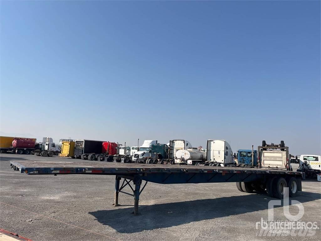 Alloy ATCFT Semi-trailer med lad/flatbed