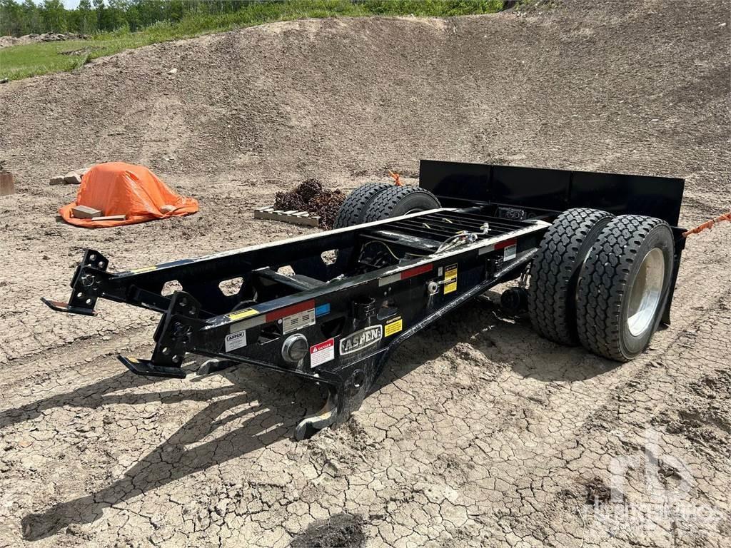Aspen Booster Semi-trailer med lad/flatbed