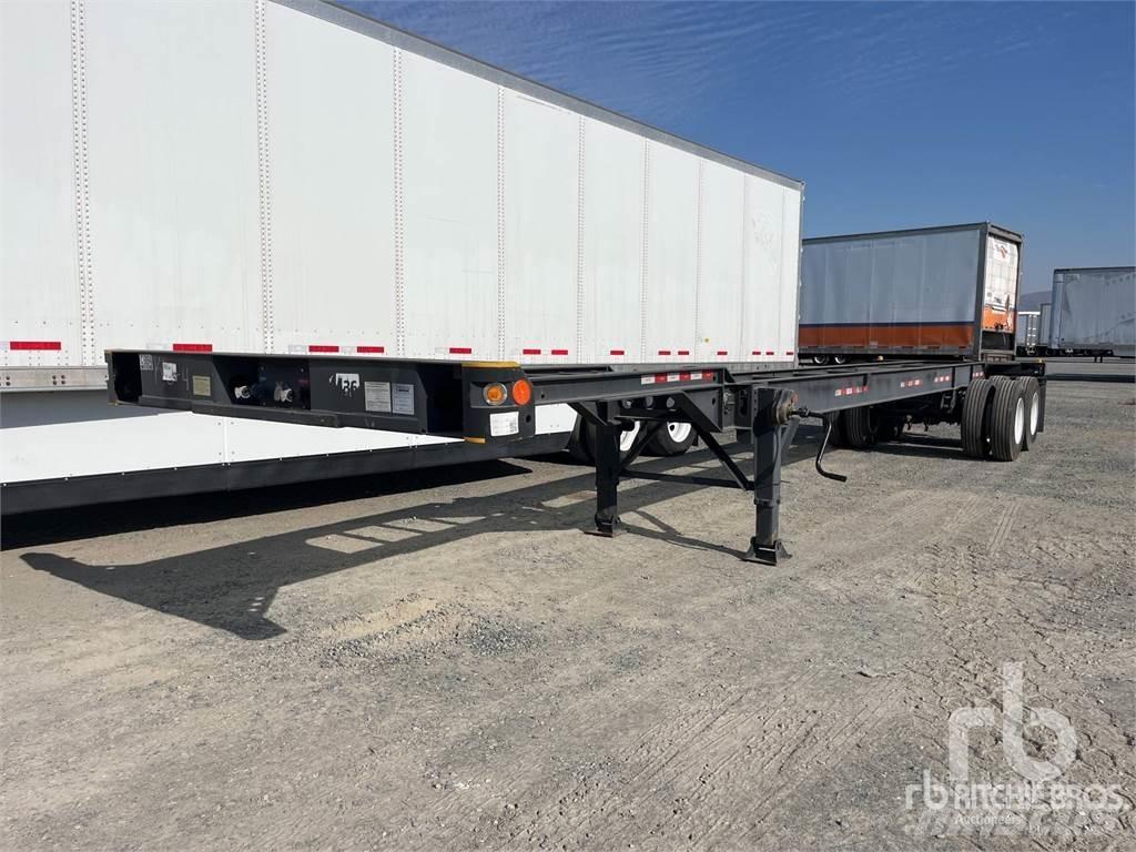  ATRO 40 ft T/A Semi-trailer med containerramme