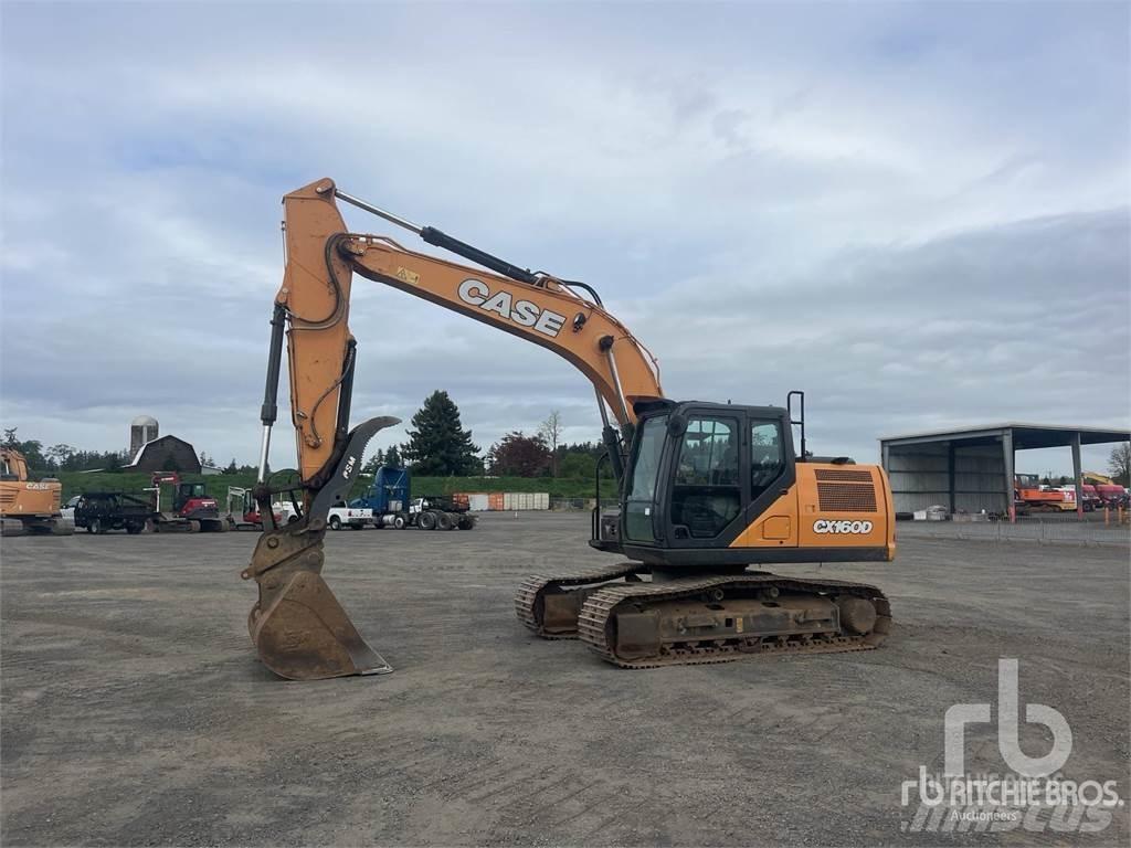 CASE CX160D Gravemaskiner på larvebånd
