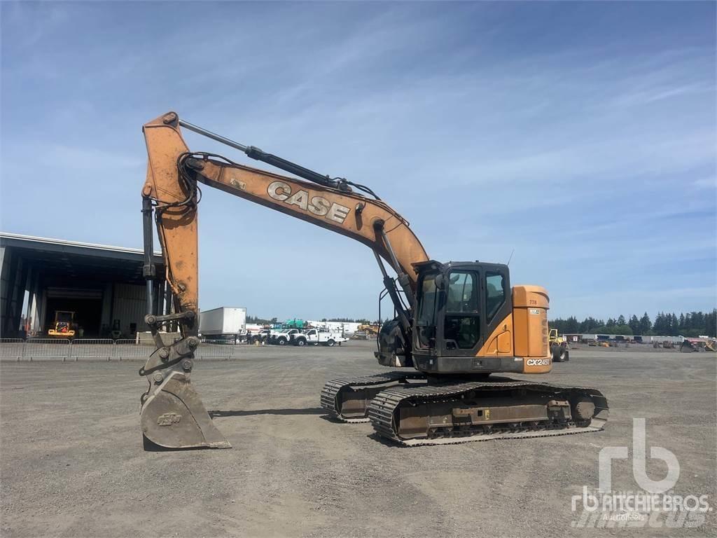 CASE CX245D SR Gravemaskiner på larvebånd