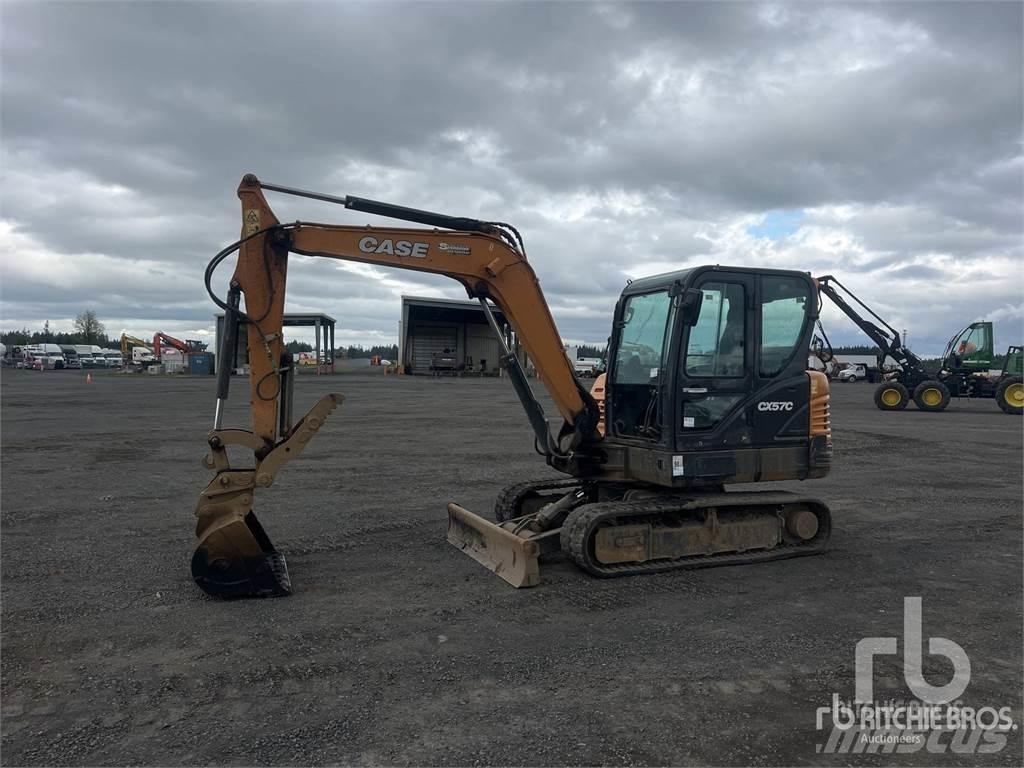 CASE CX57C Gravemaskiner på larvebånd