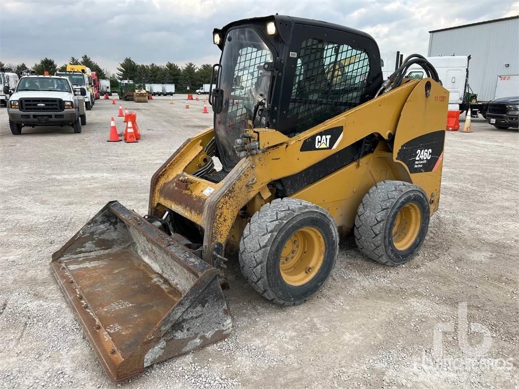 CAT 246C Minilæsser - skridstyret