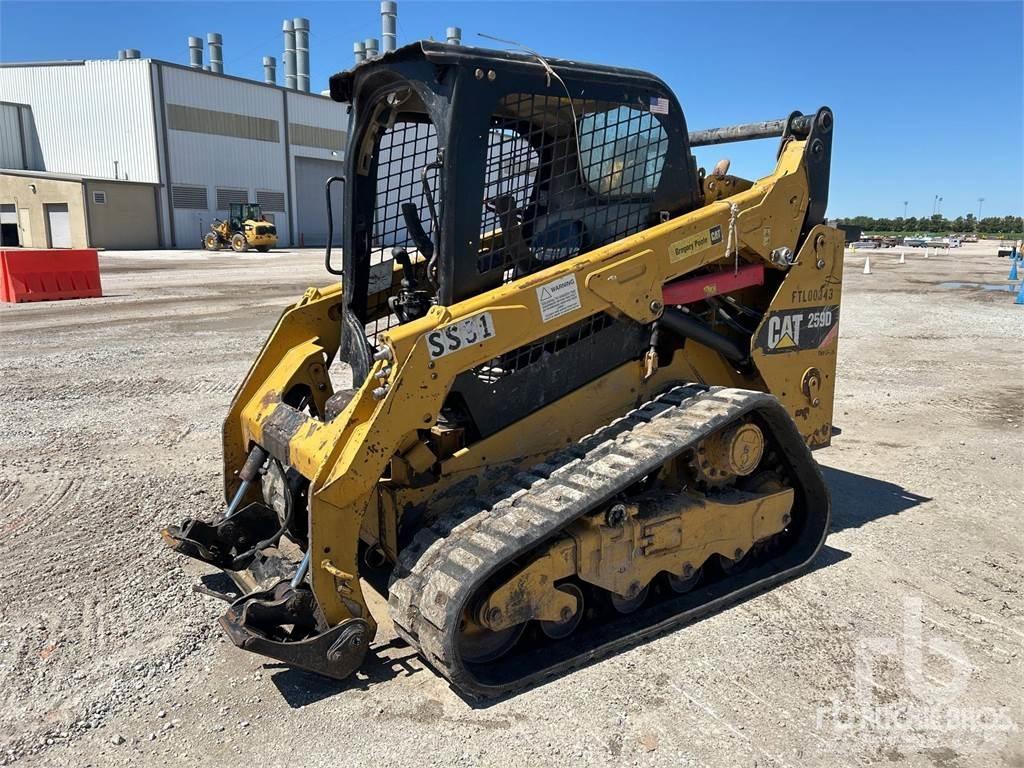 CAT 259D Minilæsser - skridstyret