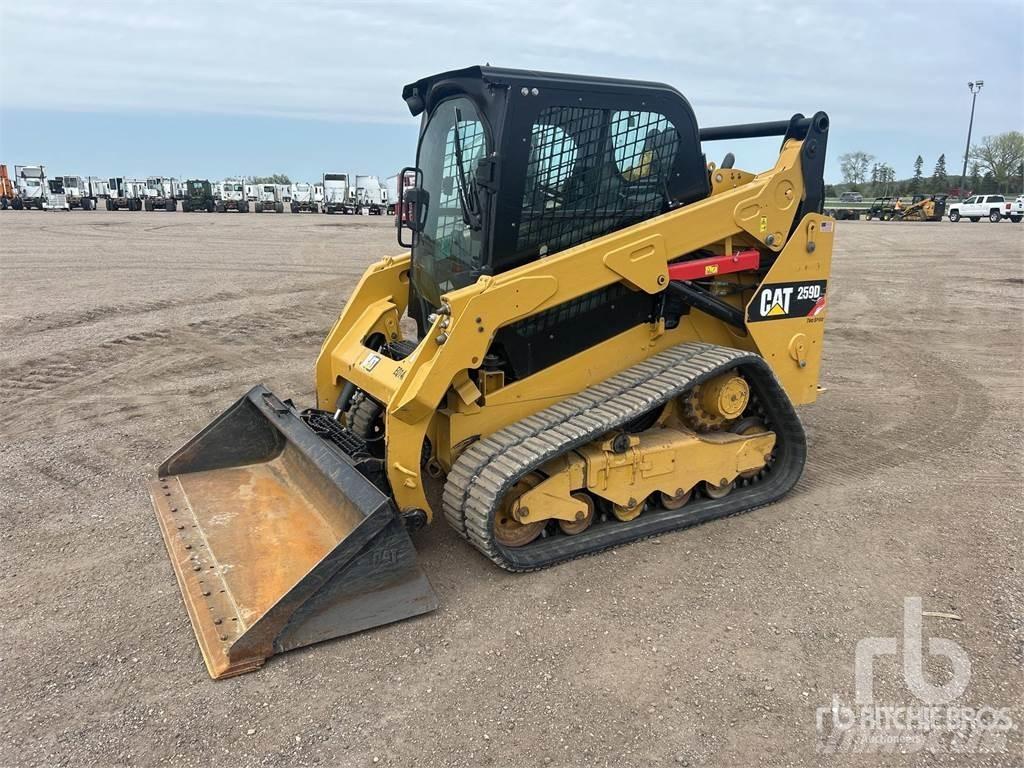 CAT 259D Minilæsser - skridstyret