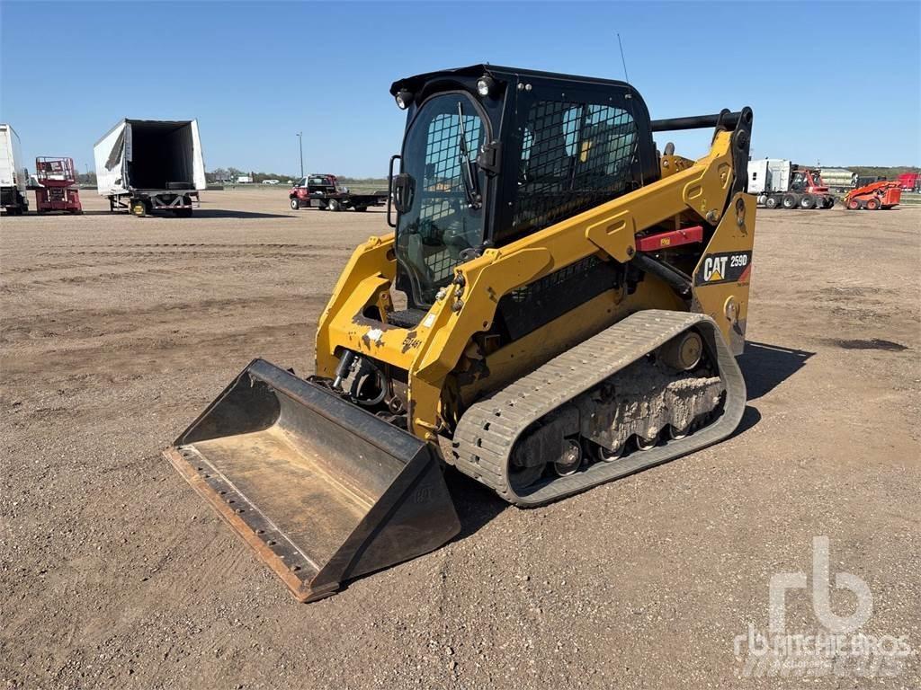 CAT 259D Minilæsser - skridstyret