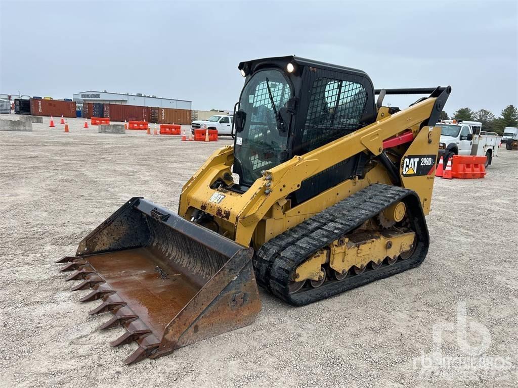 CAT 299D2 Minilæsser - skridstyret