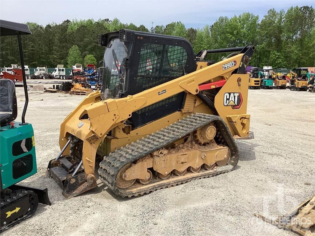 CAT 299D3XE Minilæsser - skridstyret
