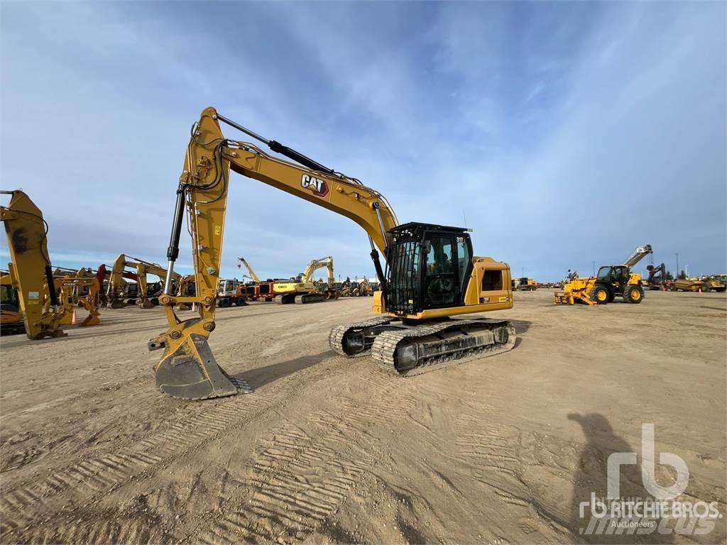 CAT 317 Gravemaskiner på larvebånd