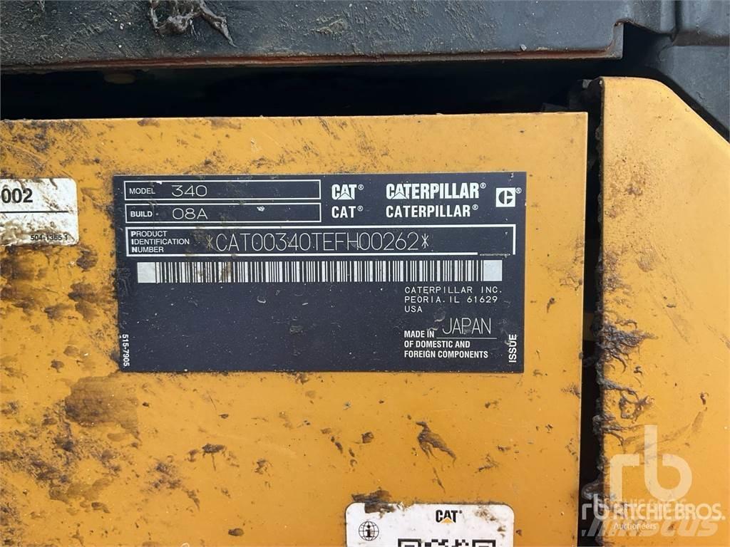 CAT 340 Gravemaskiner på larvebånd