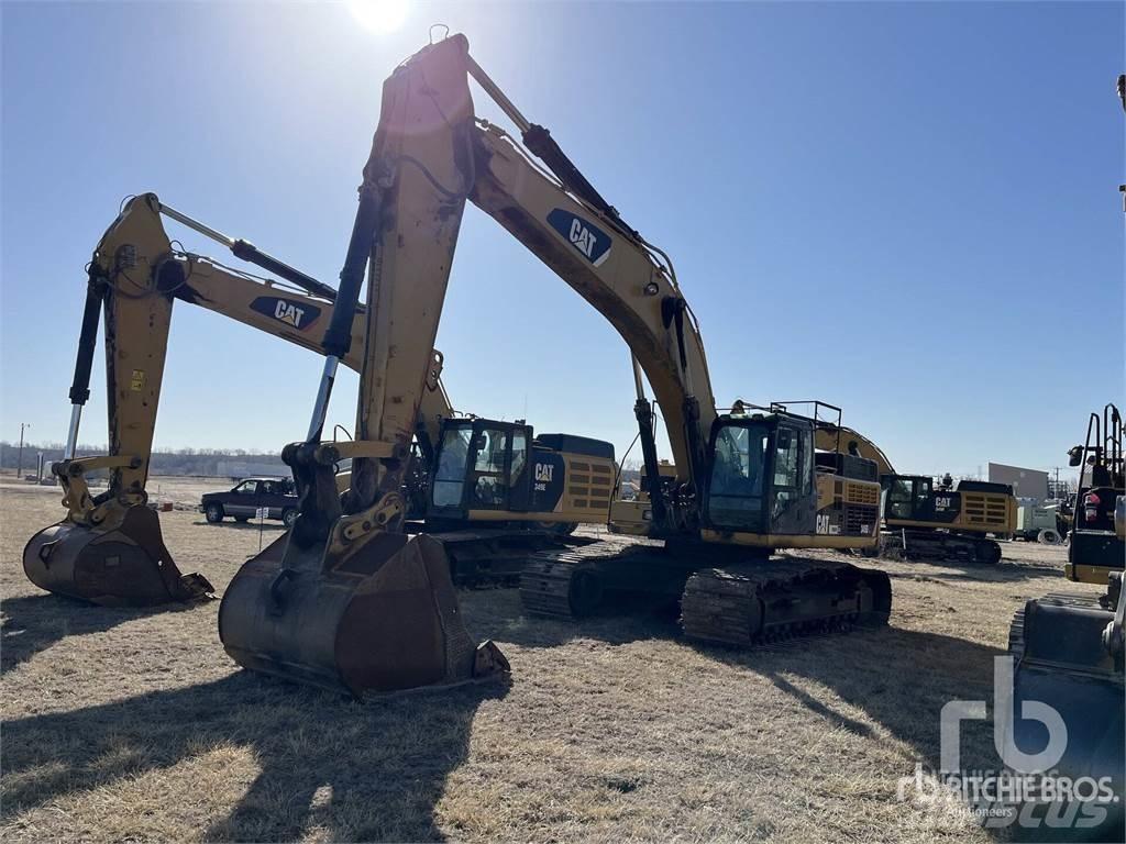 CAT 345D Gravemaskiner på larvebånd