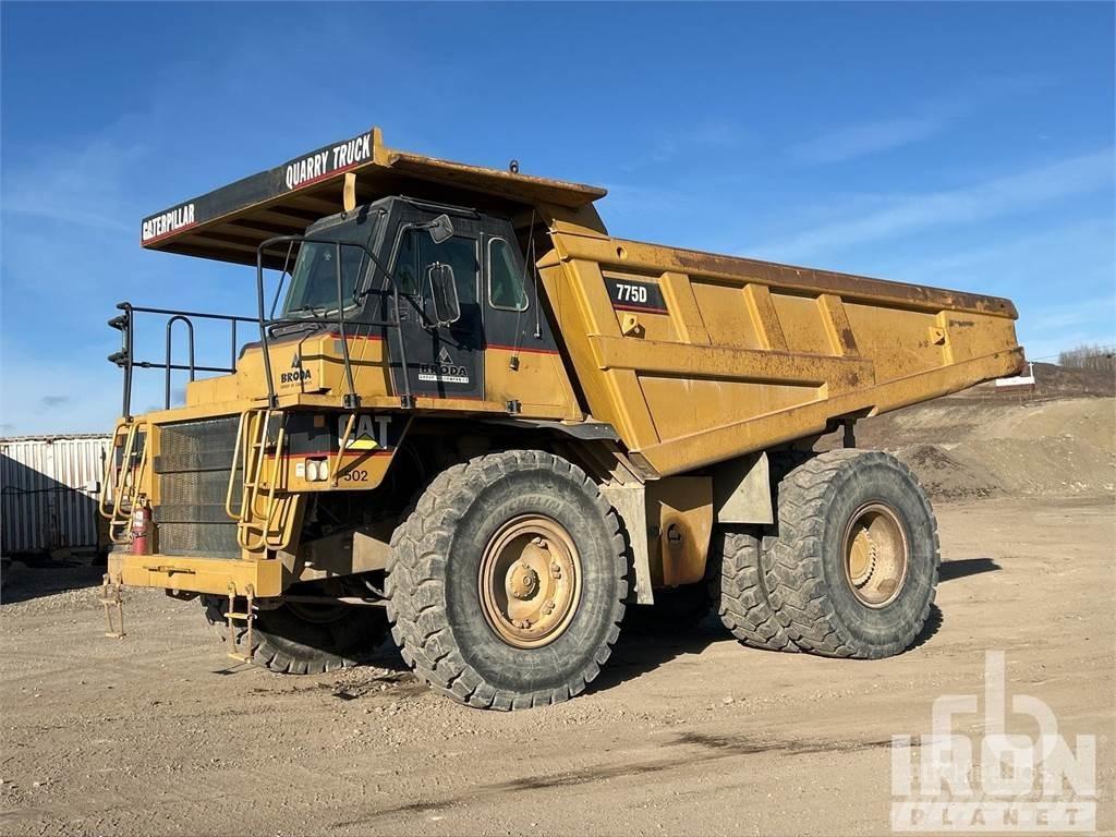CAT 775D Knækstyrede dumpere