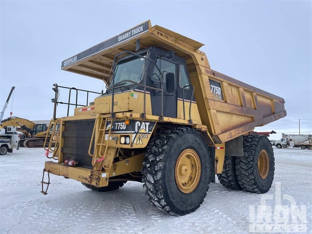 CAT 775D Knækstyrede dumpere