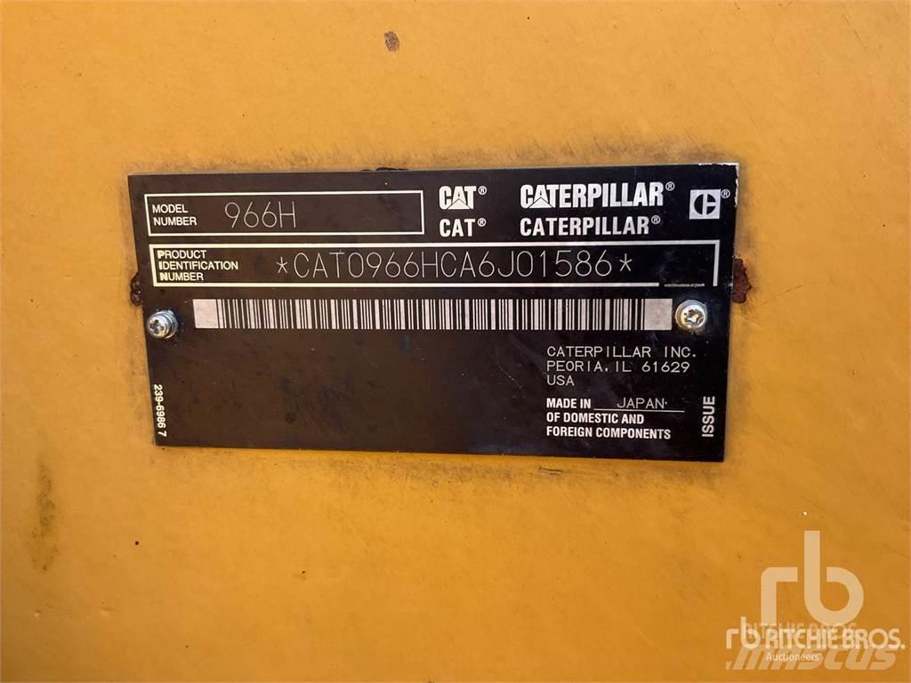 CAT 966H Læssemaskiner på hjul
