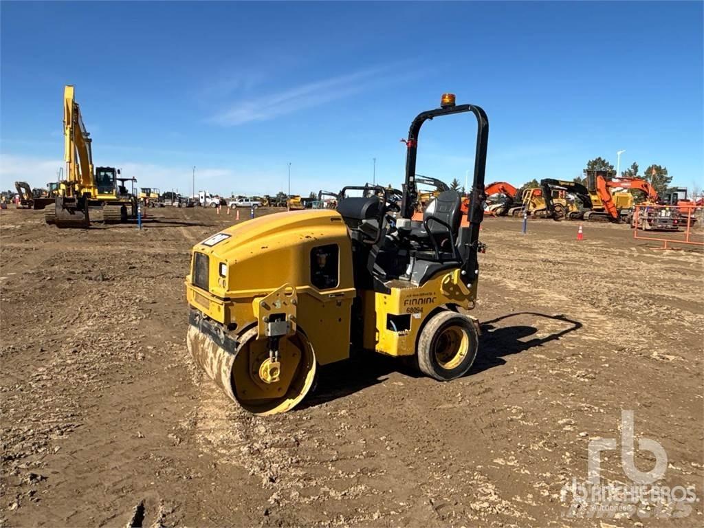 CAT CC24B Tvilling tromle