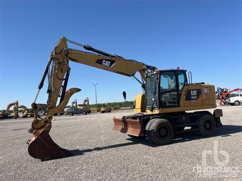 CAT M318F Gravemaskiner på hjul
