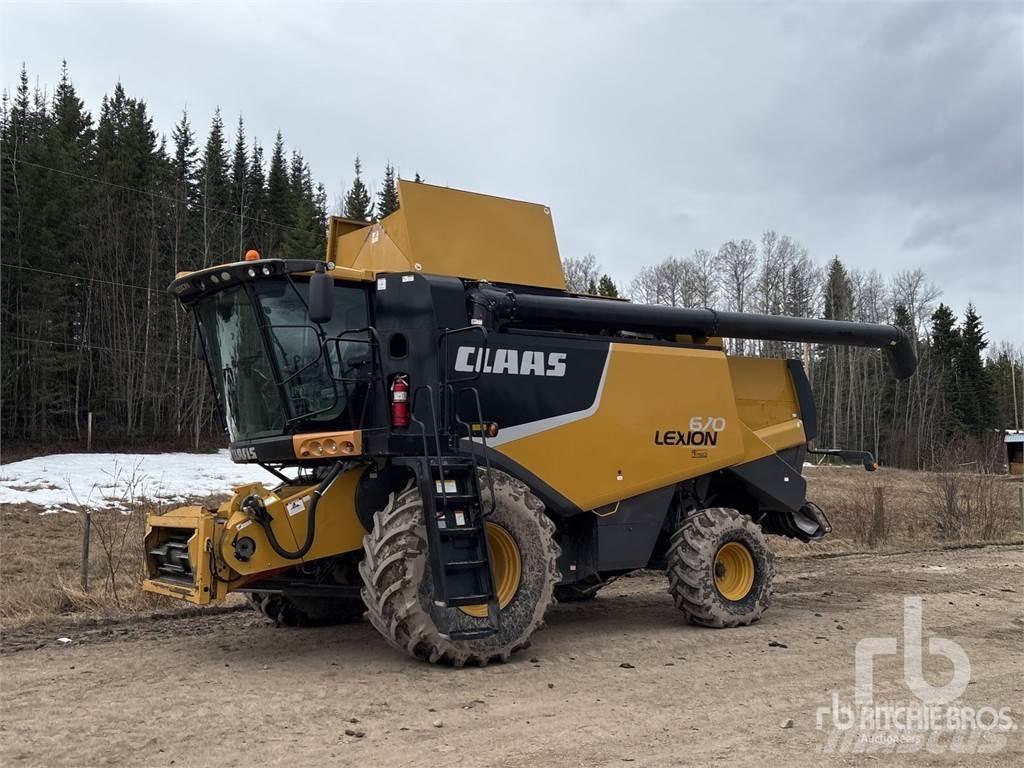 CLAAS 670 Mejetærskere