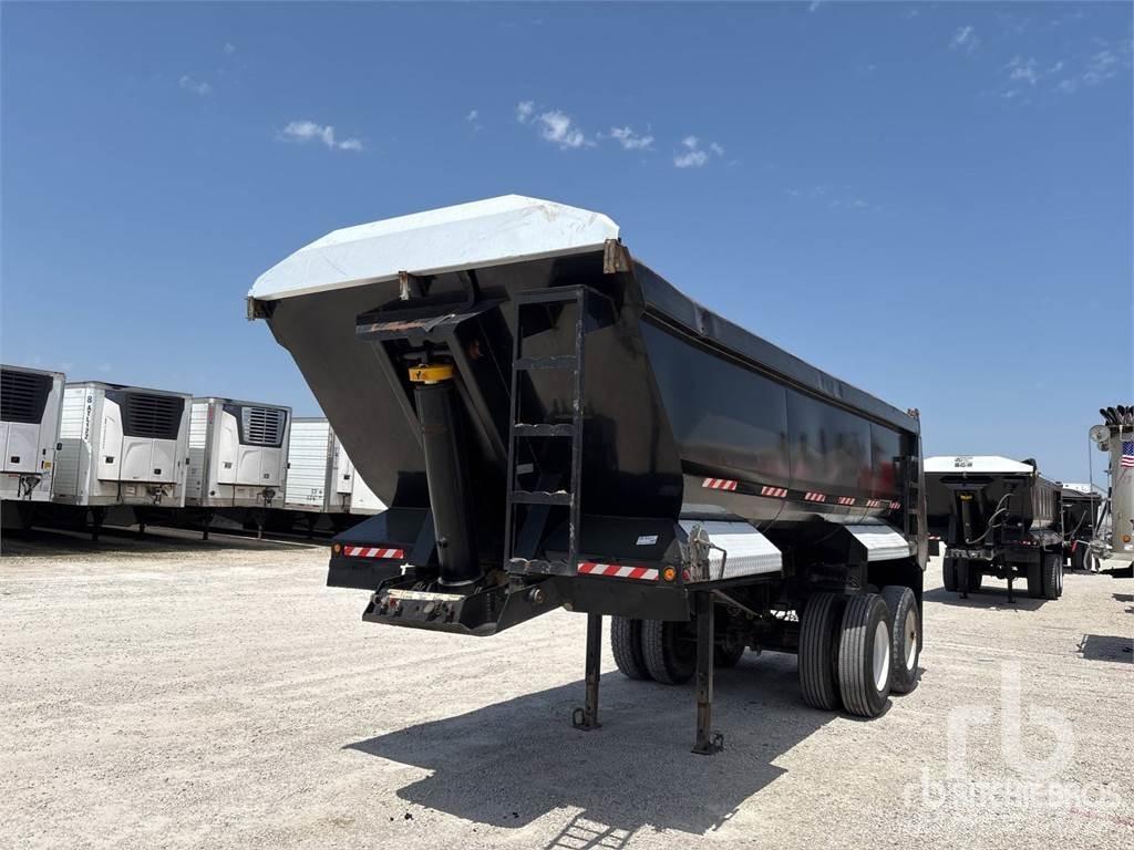  CORAS 19 ft T/A Semi-trailer med tip