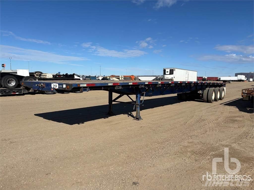 Doepker  Semi-trailer med lad/flatbed