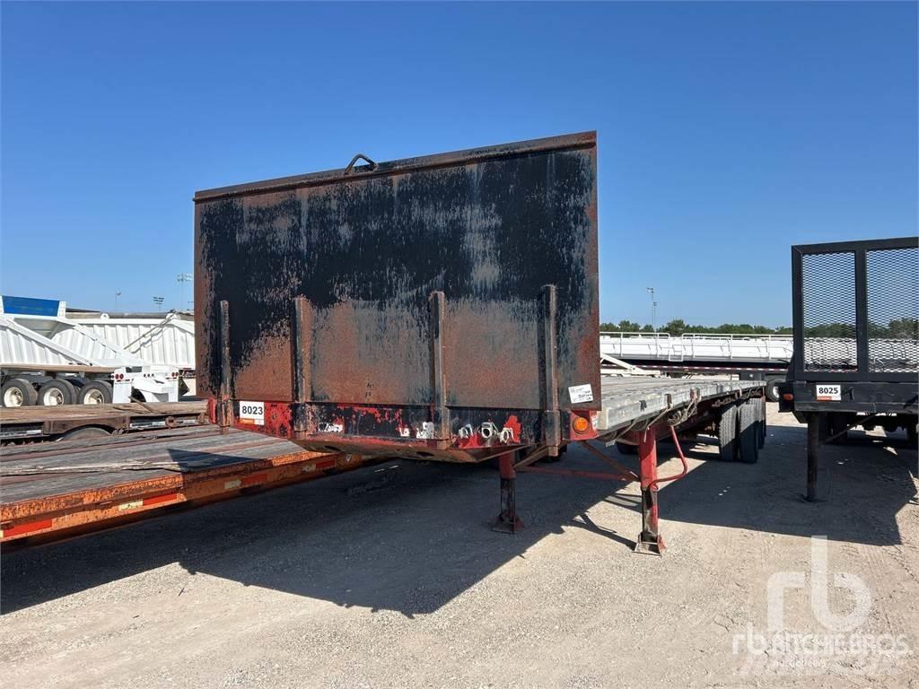 Fontaine 45 ft Semi-trailer med lad/flatbed