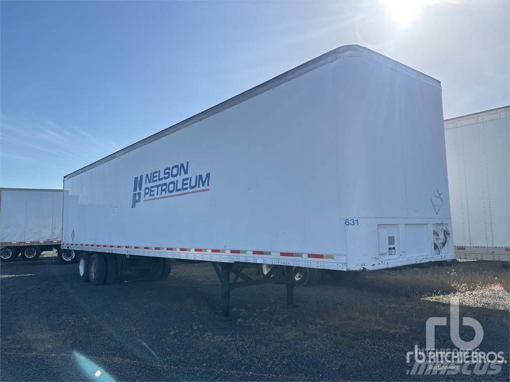 Fruehauf DRY Semi-trailer med fast kasse