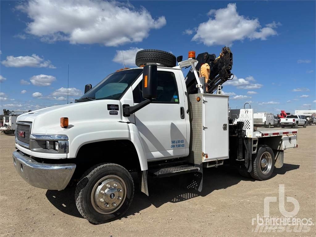 GMC C5500 Lastbil med kran