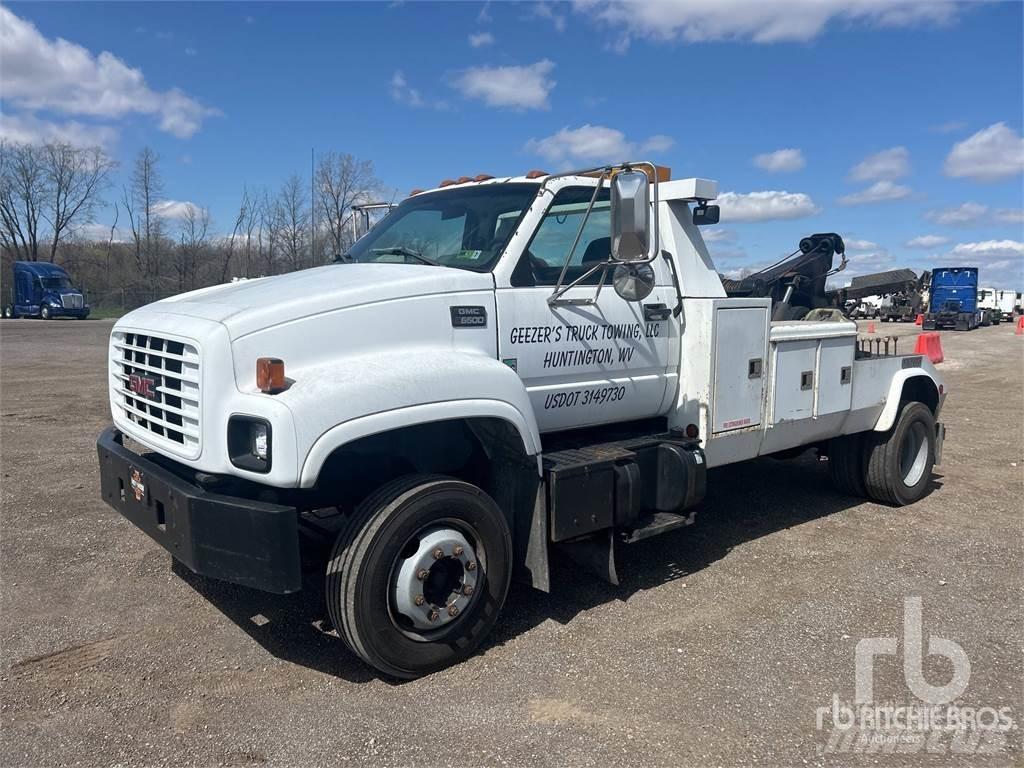 GMC C6500 Flatbed lastbiler med spil