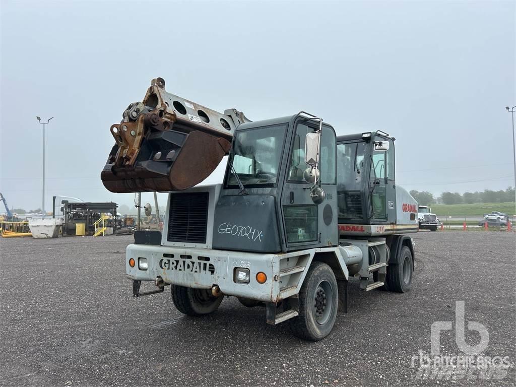 Gradall XL3100 Gravemaskiner på hjul