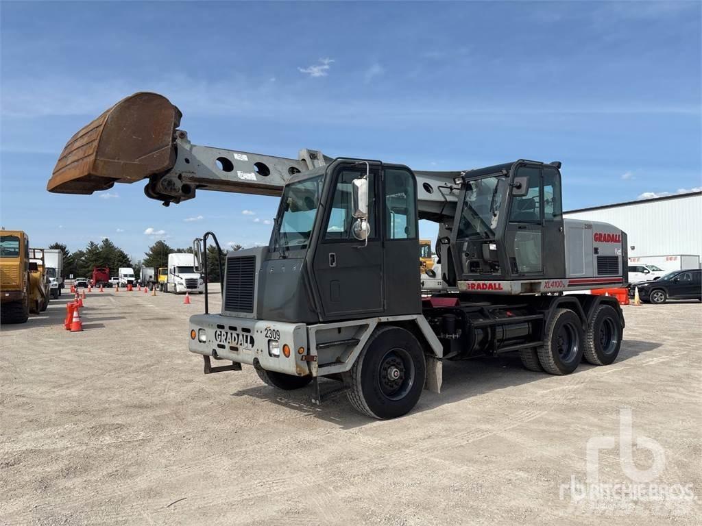 Gradall XL4100 Gravemaskiner på hjul