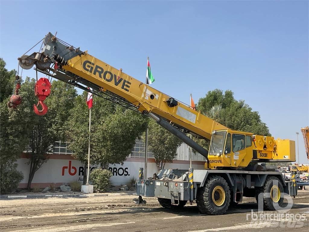 Grove RT600E Kraner til hårdt terræn