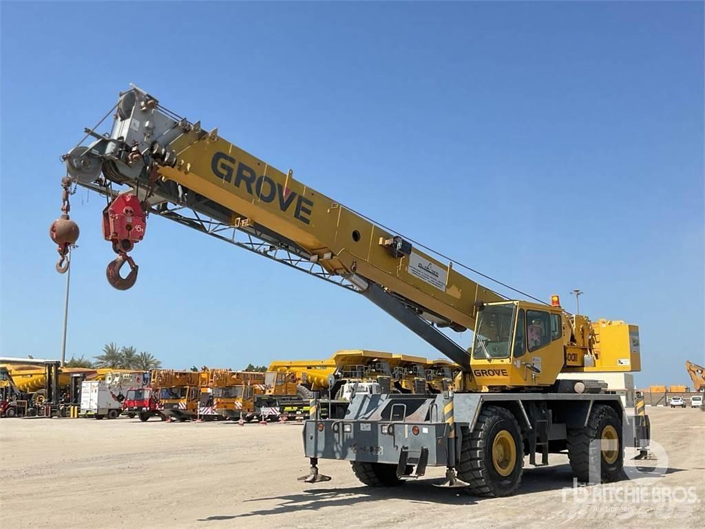Grove RT600E Kraner til hårdt terræn