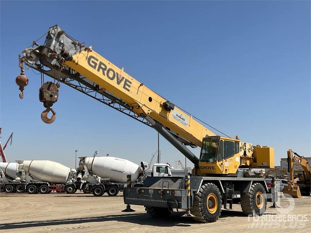Grove RT600E Kraner til hårdt terræn