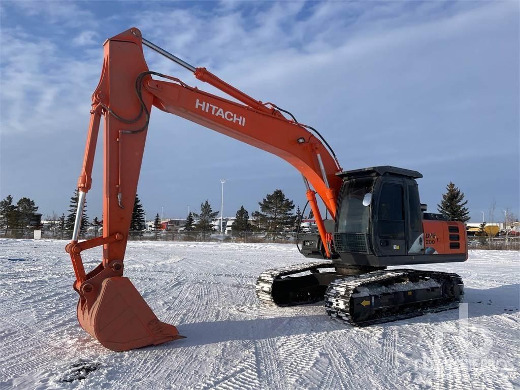 Hitachi ZX200 Gravemaskiner på larvebånd