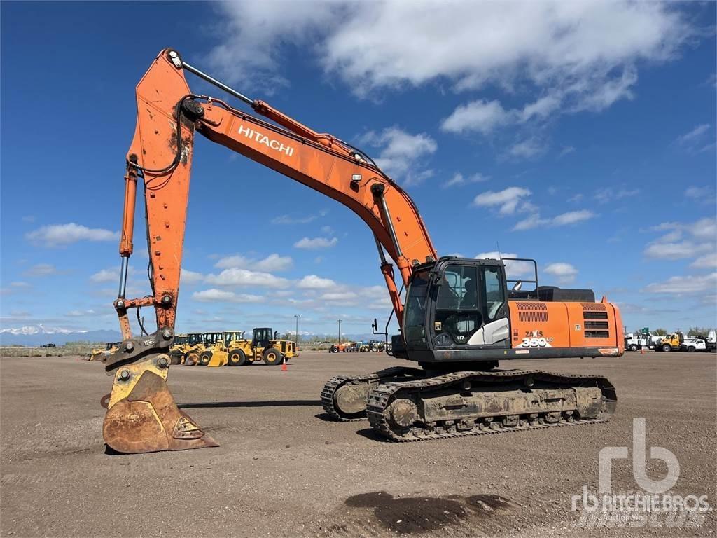 Hitachi ZX350 Gravemaskiner på larvebånd