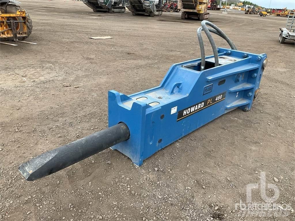 Howard PL480 Hydraulik / Trykluft hammere