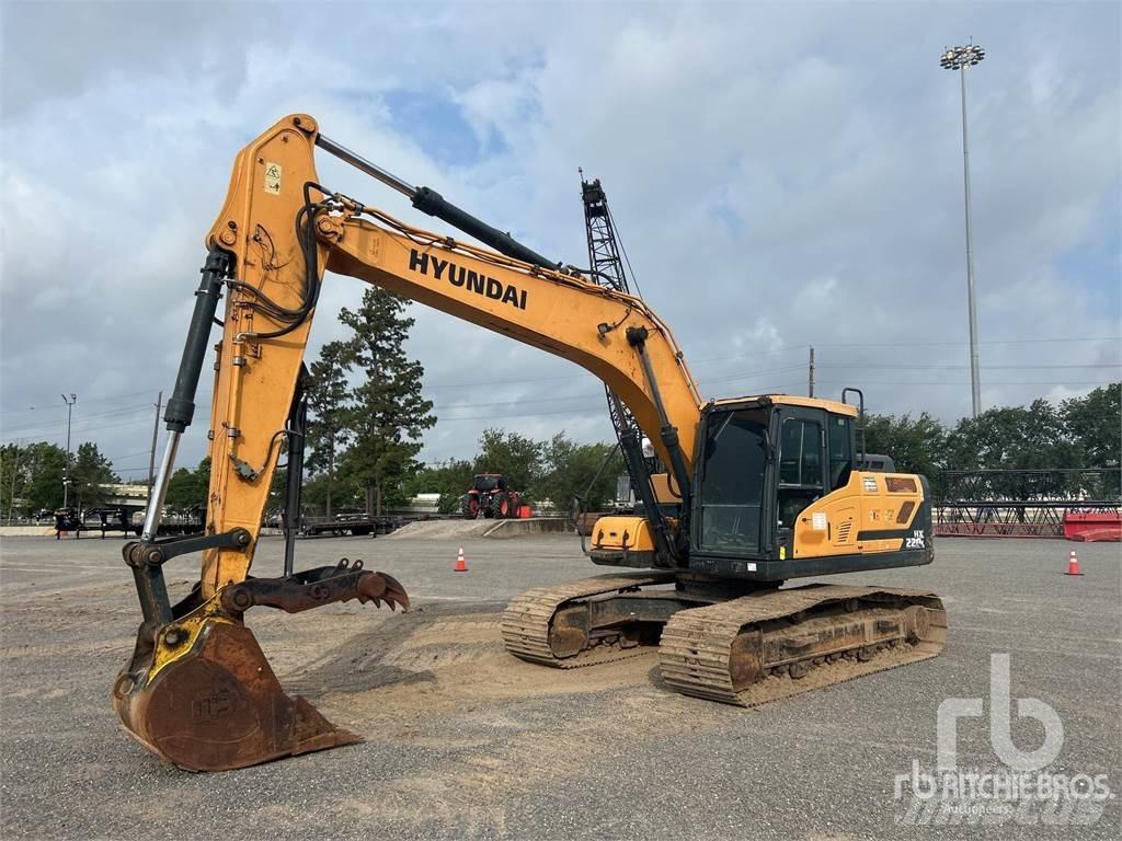 Hyundai HX220L Gravemaskiner på larvebånd