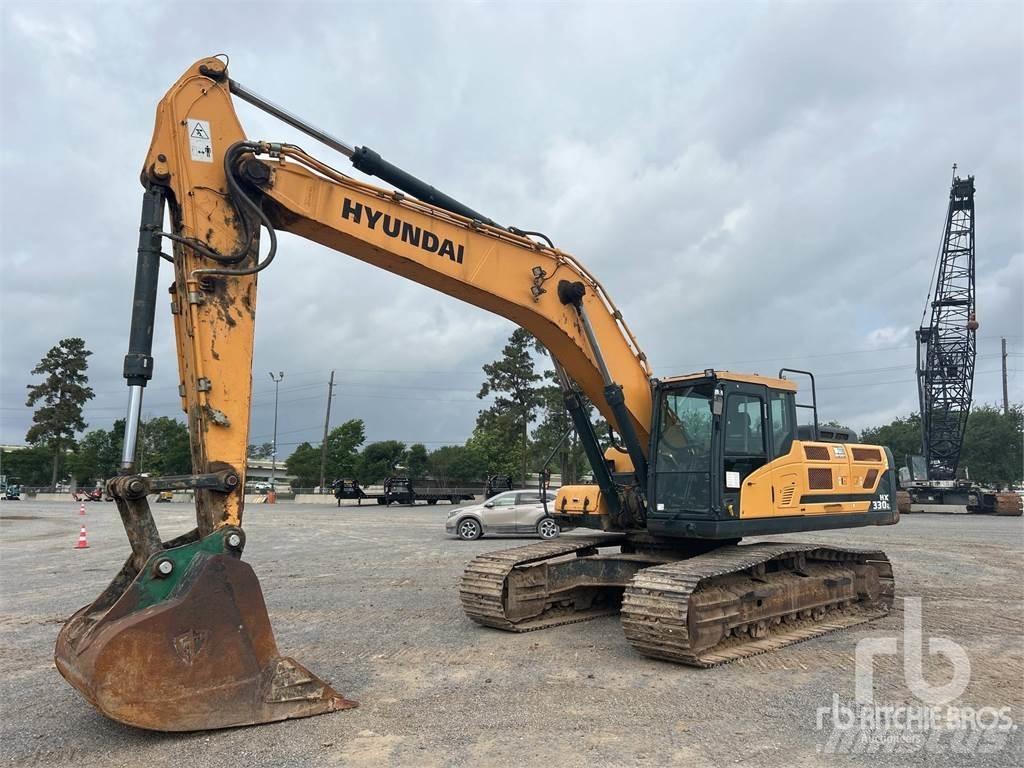 Hyundai HX330L Gravemaskiner på larvebånd