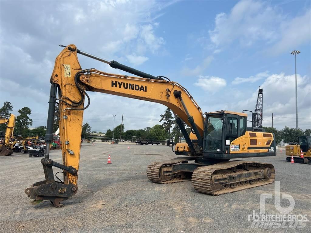 Hyundai HX330L Gravemaskiner på larvebånd