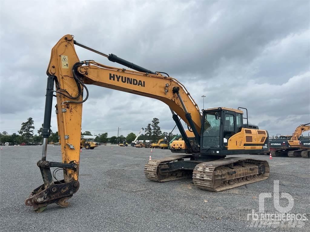 Hyundai HX330L Gravemaskiner på larvebånd