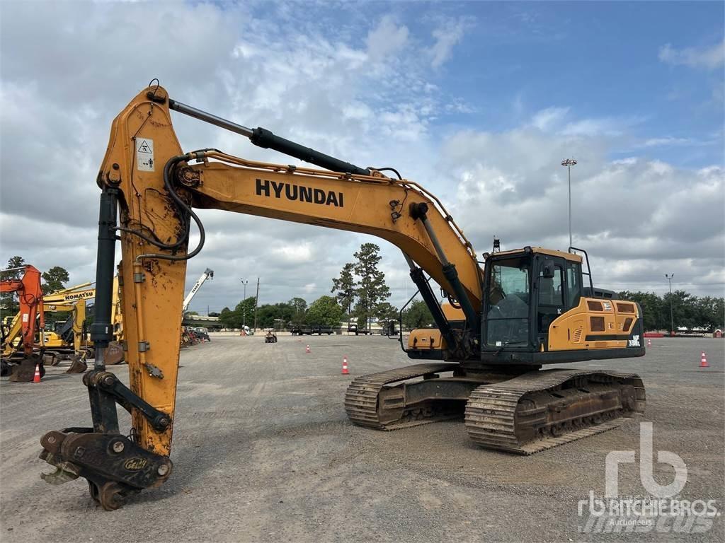 Hyundai HX330L Gravemaskiner på larvebånd