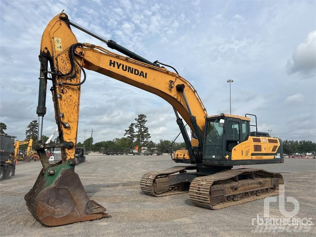 Hyundai HX380L Gravemaskiner på larvebånd