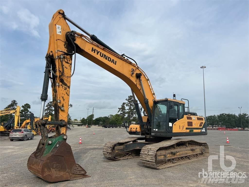 Hyundai HX380L Gravemaskiner på larvebånd