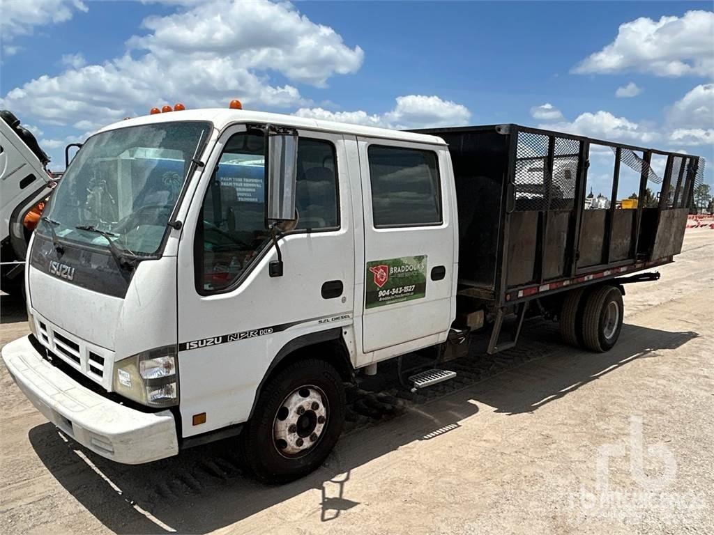 Isuzu NPR Lastbil med lad/Flatbed