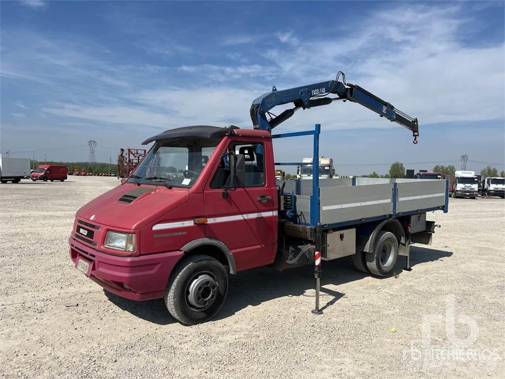Iveco 59E12 Lastbil med kran
