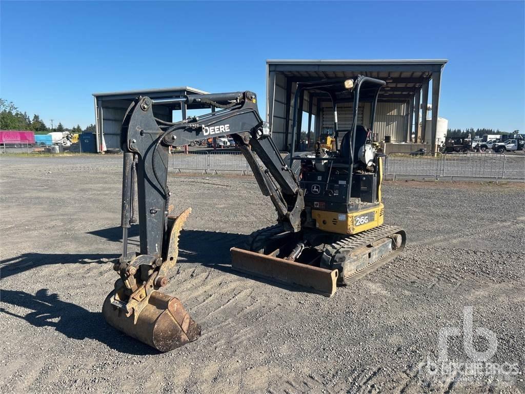 John Deere 26G Minigravemaskiner