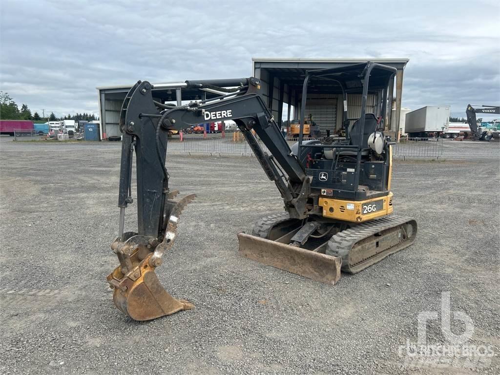 John Deere 26G Minigravemaskiner