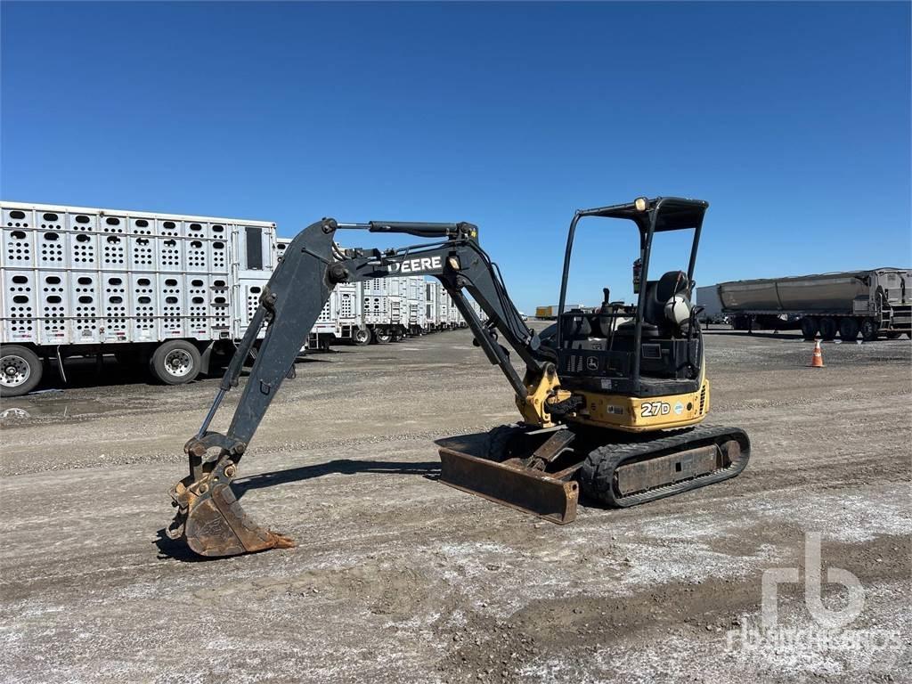 John Deere 27D Minigravemaskiner