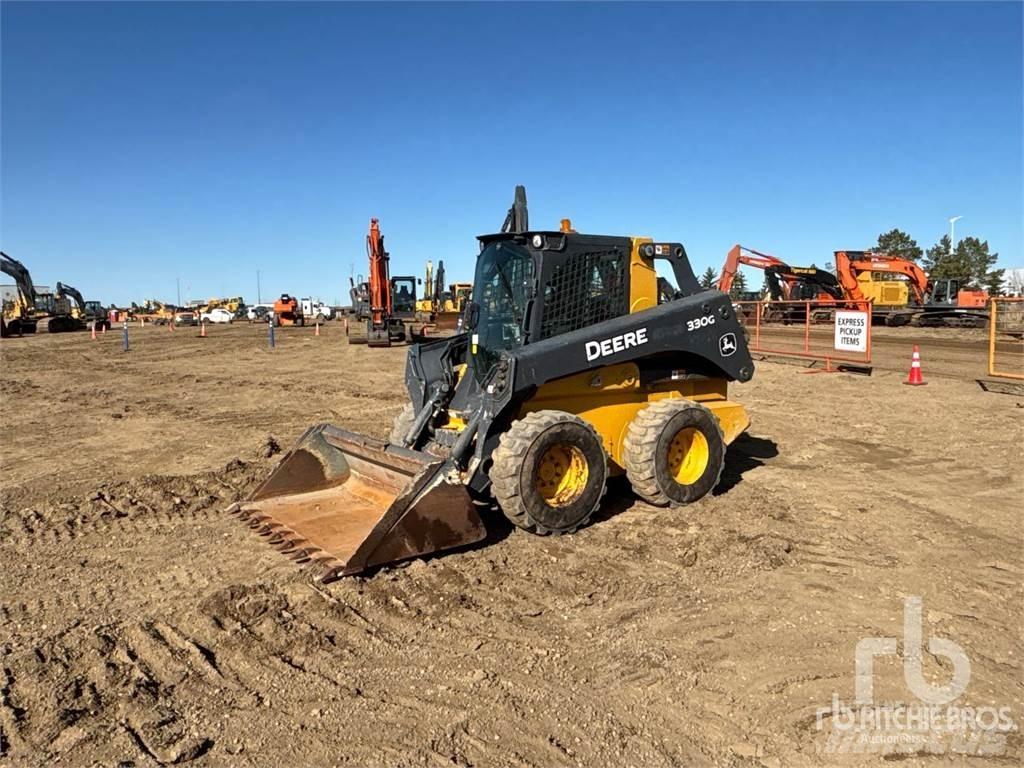 John Deere 330G Minilæsser - skridstyret