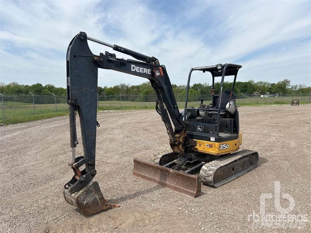 John Deere 35D Minigravemaskiner