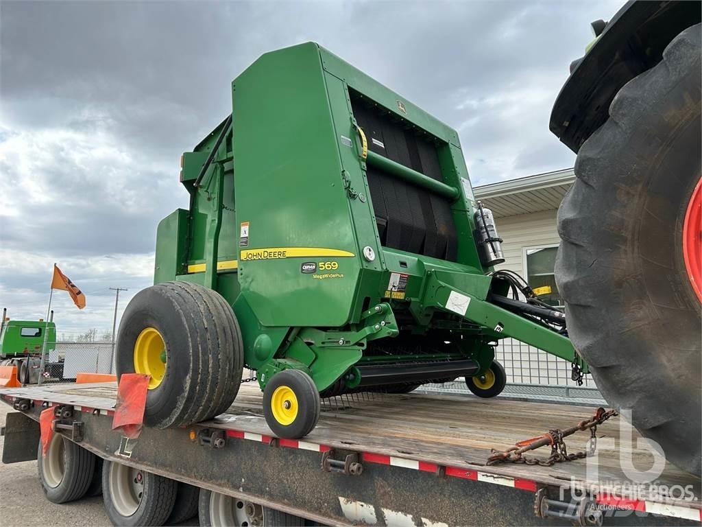 John Deere 569 Pressere til firkantede baller